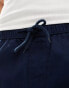 ASOS DESIGN slim chino shorts in navy