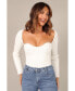 ფოტო #16 პროდუქტის Women's Aquerelle Knit Sweater