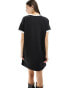 Фото #4 товара adidas Originals 3-stripes raglan dress in black