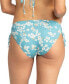 Фото #2 товара Juniors' Beach Classics Floral-Print Tie-Side Bikini Bottom