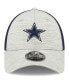 Фото #3 товара Men's Gray, Navy Dallas Cowboys Active 9FORTY Adjustable Snapback Hat