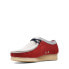 [26166291] Mens Clarks Originals Wallabee VCY 'Red Combi Suede'