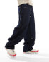 Фото #1 товара COLLUSION baggy carpenter jeans in rinse wash