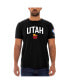 Men's Black Utah Jazz 2021/22 City Edition Brushed Jersey T-shirt