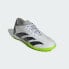 adidas Predator 织物衬里 专业舒适 低帮 足球鞋 男女同款 灰绿