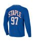 Men's NFL X Staple Blue New York Giants Core Long Sleeve Jersey Style T-shirt