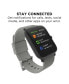 Фото #3 товара Часы 24/7 EVO Grey Silicone Smart Watch 375mm