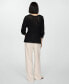 ფოტო #5 პროდუქტის Women's Wide Leg Pleated Pants