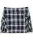 ფოტო #1 პროდუქტის School Uniform Girls Child Side Pleat Plaid Skort Above the Knee