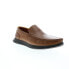 Фото #3 товара Florsheim Montigo Venetian Mens Brown Loafers & Slip Ons Casual Shoes