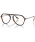 ფოტო #1 პროდუქტის Men's Pilot Eyeglasses, BE2377 53