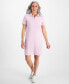ფოტო #1 პროდუქტის Petite Cotton Weekender Polo Dress, Created for Macy's