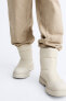 Фото #3 товара Ботинки мужские ZARA Quilted