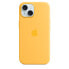 Фото #1 товара Apple iPhone 15 Silikon Case mit MagSafe"Warmgelb iPhone 15