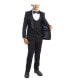 ფოტო #12 პროდუქტის Toddler Boy's 5-Piece Slim Fit Shawl Tuxedo Set
