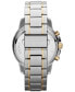 ფოტო #3 პროდუქტის Men's Chronograph Dean Two-Tone Stainless Steel Bracelet Watch 45mm FS4795