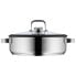 Фото #4 товара WMF Vitalis 17.4301.6040 - 5 L - Stainless steel - Round - Ceramic - Gas - Induction - Stainless steel - Glass