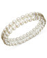 ფოტო #1 პროდუქტის Two Row Simulated Pearl (6 mm)