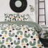 Duvet cover set TODAY Green 220 x 240 cm 3 Pieces