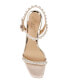 Фото #4 товара Women's Damaris Pearl Embellished Stiletto Evening Sandals