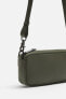 RUBBERISED MINI CROSSBODY BAG