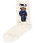 Women's Americana Polo Bear Crew Socks