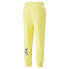 Фото #4 товара Puma Njr X Track Pants Mens Yellow Casual Athletic Bottoms 53573391