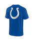 Фото #2 товара Men's and Women's Royal Indianapolis Colts Super Soft Short Sleeve T-shirt
