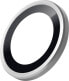 LAUT Ring Kamera Schutzglas für iPhone 15 / 15 Plus"Silber iPhone 15 / 15 Plus