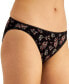 Фото #2 товара Women's Everyday Cotton Bikini Underwear, Created for Macy's