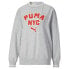 Фото #1 товара Puma Play Nyc Crew Neck Sweatshirt Womens Size L 67650804