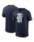 Фото #2 товара Men's Navy Dallas Cowboys 2021 NFL Playoffs Bound T-shirt