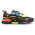 Фото #1 товара Puma Mirage Tech Lava Lace Up Mens Black Sneakers Casual Shoes 38891001