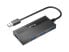 Фото #1 товара Equip 128956 хаб-разветвитель USB 3.2 Gen 1 (3.1 Gen 1) Type-A 5000 Мбит/с Черный
