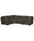 Фото #12 товара Radley Fabric 4-Piece Sectional Sofa, Created for Macy's