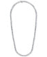 ფოტო #3 პროდუქტის Lab Grown Diamond 18" Tennis Necklace (28-1/2 ct. t.w.) in 14k White Gold or 14k Yellow Gold