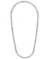 Фото #3 товара Badgley Mischka lab Grown Diamond 18" Tennis Necklace (28-1/2 ct. t.w.) in 14k White Gold