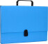 Фото #1 товара Office Products Teczka-pudełko A4/5cm z rączką i zamkiem niebieska