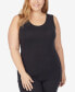 Фото #5 товара Plus Size Softwear with Stretch Reversible Tank Top