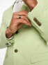 Jack & Jones Premium slim fit suit jacket in mint
