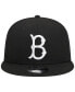 ფოტო #3 პროდუქტის Men's Black Brooklyn Dodgers Cooperstown Collection Trucker 9FIFTY Snapback Hat