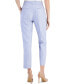 Women's Slim-Fit Side-Pocket Woven Ankle Pants