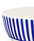 Фото #6 товара Blue Italian Steccato Rimless Bowls, Set of 4