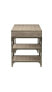 Фото #2 товара Gorden Desk In Weathered Oak & Silver