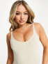 Фото #3 товара Magic Bodyfashion low back contour shaping bodysuit with short detail in beige