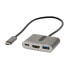 Фото #3 товара StarTech.com USB C Multiport Adapter - USB-C to HDMI 4K Video - 100W PD Pass-Through - USB 3.0 Hub 5Gbps (1xType-C/1xA) - USB-C Mini Dock - USB-C Travel Dock - Portable Laptop Docking Station - Wired - USB 3.2 Gen 1 (3.1 Gen 1) Type-C - 100 W - Grey - 5 Gbit/s - 4K Ul