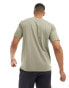 ASOS 4505 Icon training t-shirt with quick dry 2 pack in charcoal and khaki