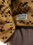 Фото #5 товара Polo Ralph Lauren fair isle print polar fleece half zip sweatshirt in beige marl