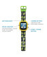 ფოტო #2 პროდუქტის V3 Boys Black and Yellow Silicone Smartwatch 42mm Gift Set