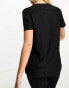 Фото #2 товара adidas Football Tiro 23 t-shirt in black and green